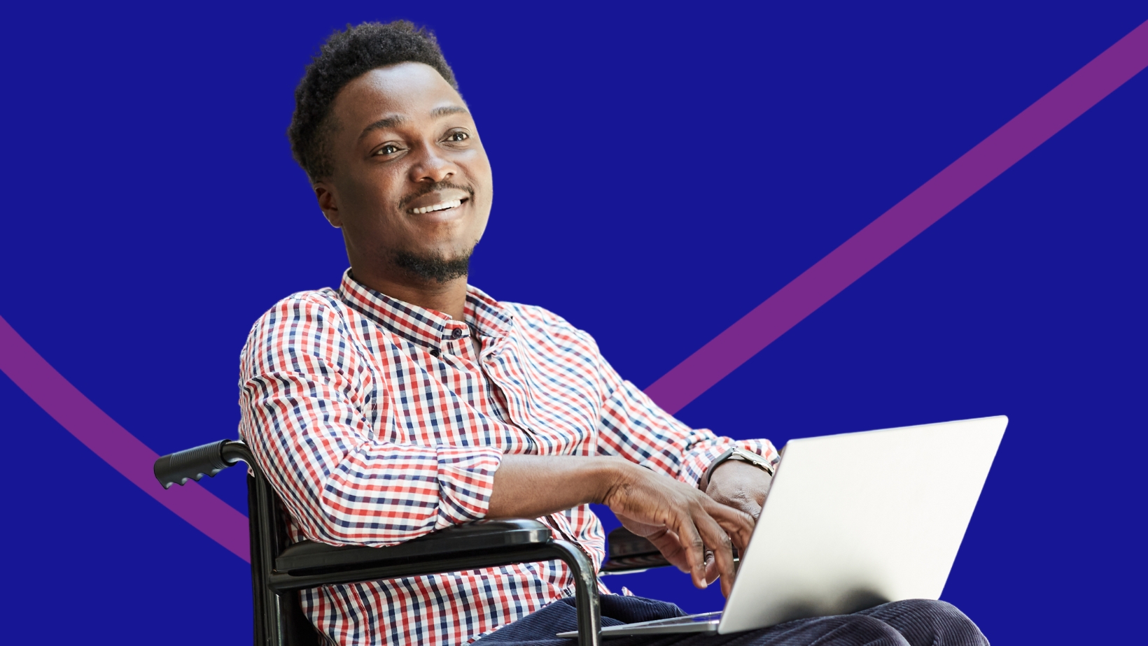 Man-in-wheel-chair-purple-tick