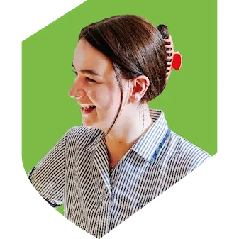 Woman-homefirst-uniform-light-green-shield