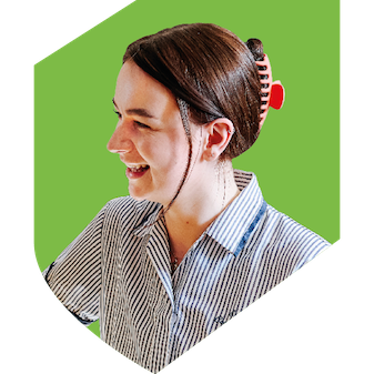Woman-homefirst-uniform-light-green-shield
