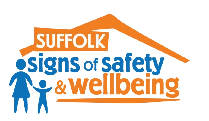 Signs of Safety and wellbeing logo. 